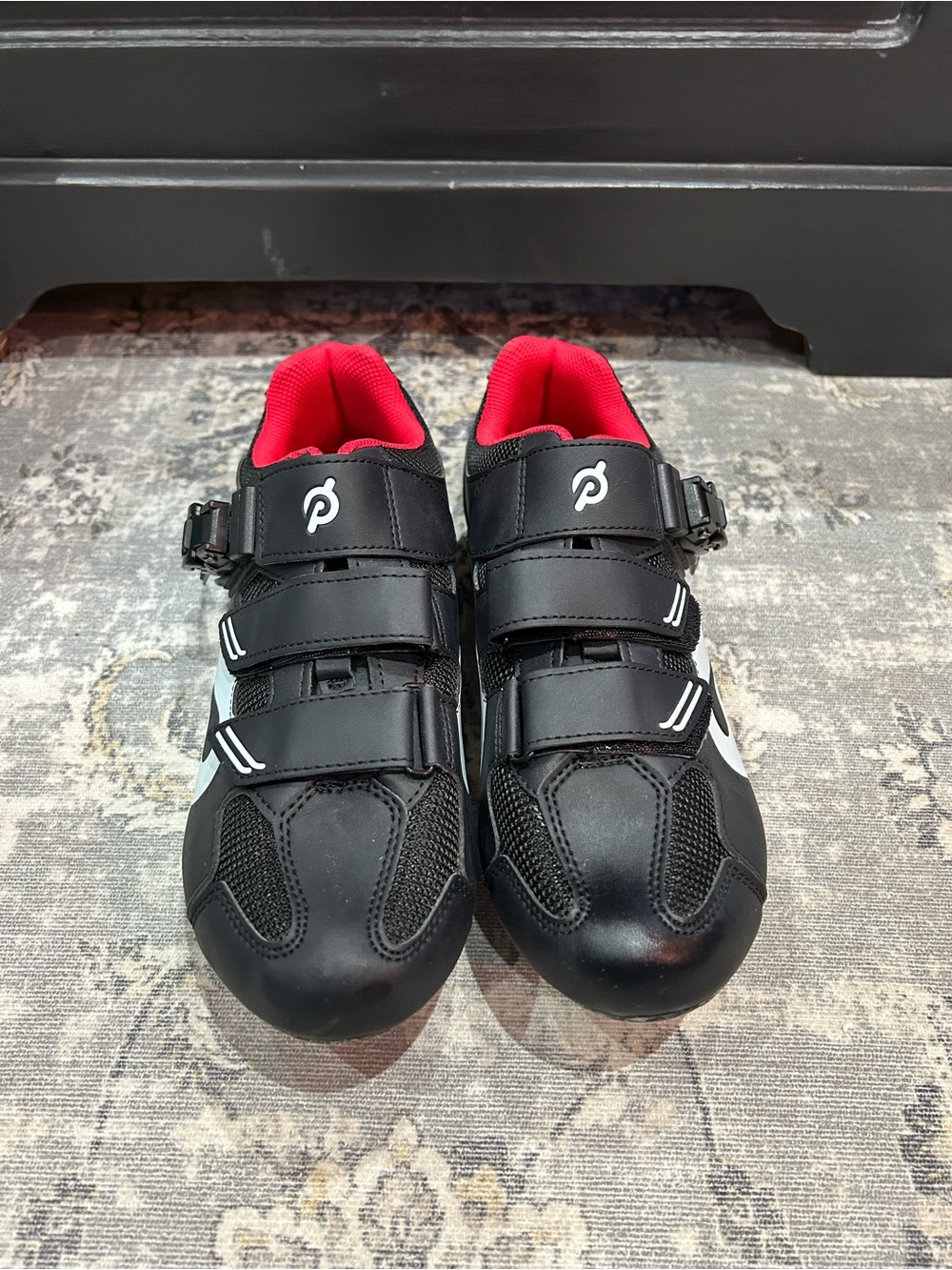 Peloton Black Cycling Shoes - Size 42
